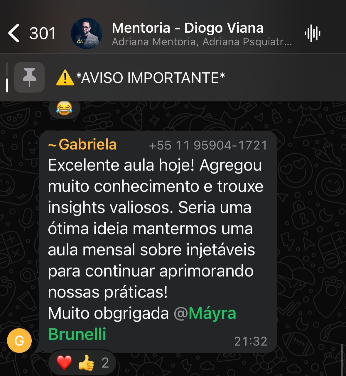 Cópia de Prova social aula injetáveis mentoria